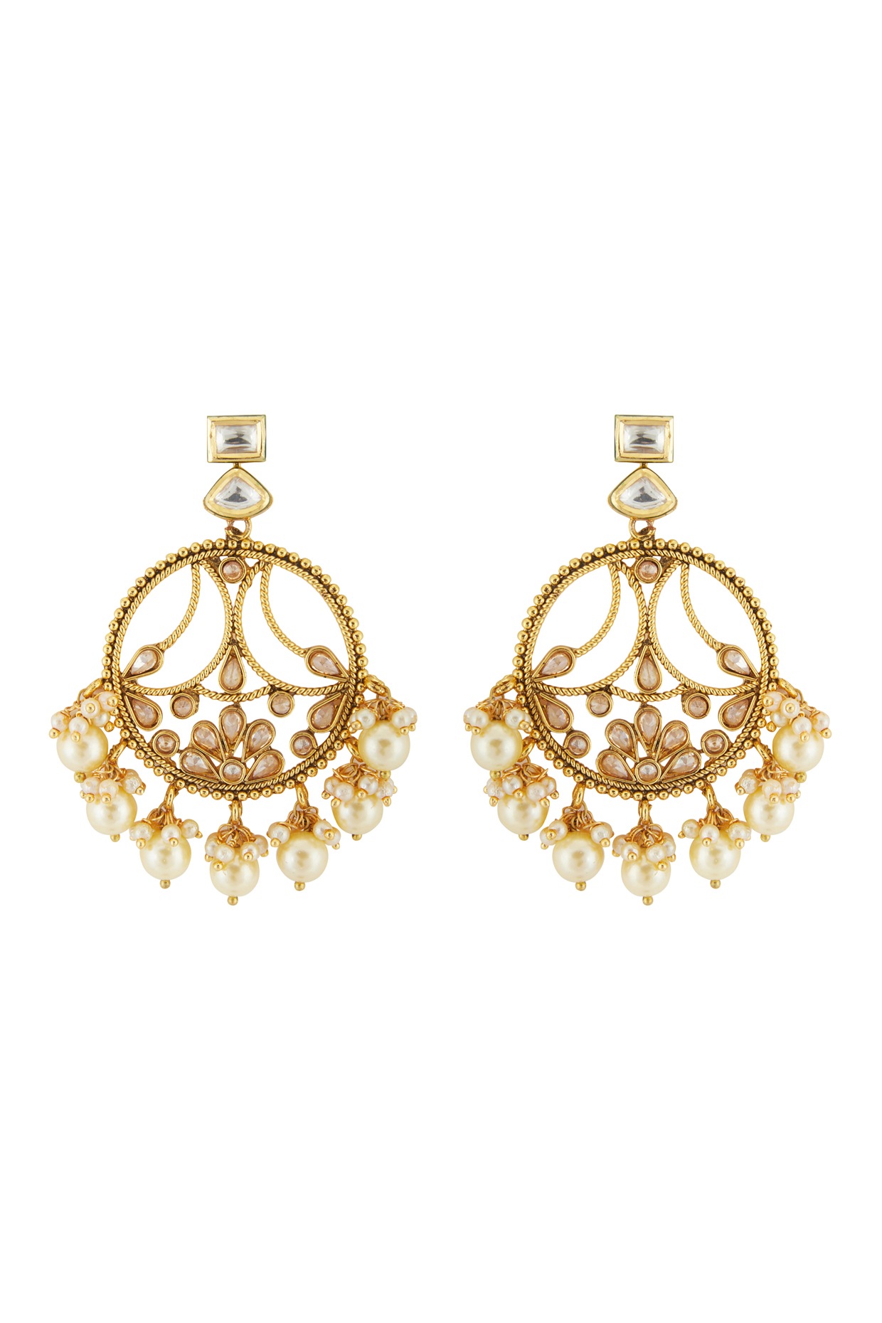 Buy Vighnaharta Traditional wear Gold Plated alloy Jhumka Bali Earring for  Women and Girls ( Pack of- 1 Pair jhumka Bali Earring) Online at Best  Prices in India - JioMart.